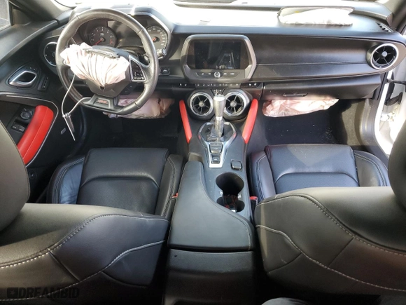 2021 Chevrolet Camaro 2SS with VIN 1G1FH1R7XM0104020, listed as a Copart auction lot 86923124 with 27,123 mi miles and Salvage Title. Bid and sale history available at carsss.com. Image 8.