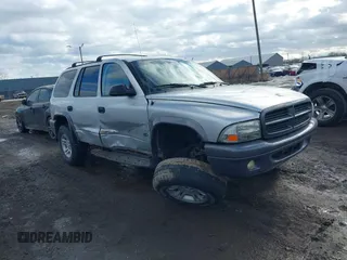 2002 Dodge Durango Sport with VIN 1B4HS38N92F195561, listed as a IAAI auction lot 41423184 with 179,433 mi miles. Bid and sale history available at carsss.com. Image 1.