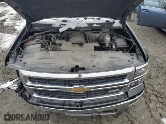 2014 Chevrolet Silverado 1500 LT with VIN 1GCVKREC7EZ258672, listed as a Copart auction lot 44836145 with 155,420 mi miles and Salvage Title. Bid and sale history available at carsss.com. Image 11.