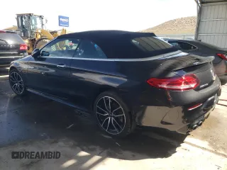 2021 Mercedes-Benz C with VIN W1KWK6EB7MG095077, listed as a Copart auction lot 63527184 with 17,239 mi miles and Salvage title. Bid and sale history available at DreamBid. Image 2.