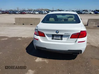 2013 BMW 5 Series 550i with VIN WBAFR9C5XDDX79916, listed as a IAAI auction lot 41776449 with 126,506 mi miles and . Bid and sale history available at carsss.com. Image 16.