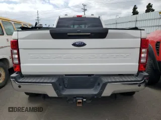 2021 Ford F-450 XL with VIN 1FT8W4DTXMED30296, listed as a Copart auction lot 53511365 with 25,593 mi miles and Salvage Title. Bid and sale history available at carsss.com. Image 6.