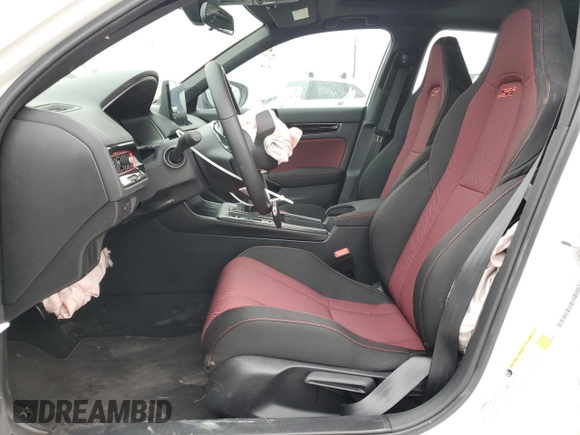 2025 Honda Civic Si with VIN 2HGFE1E52SH475185, listed as a Copart auction lot 55272065 with 117 mi miles and Salvage Title. Bid and sale history available at DreamBid. Image 7.
