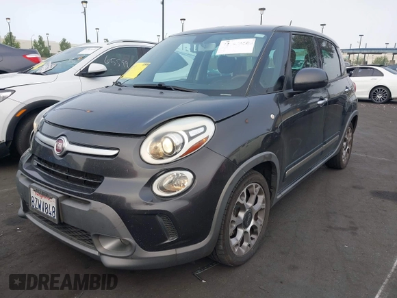 2014 FIAT 500L Trekking с VIN ZFBCFADH9EZ012347, выставлен на аукционе IAAI как лот 42458216 с пробегом 112 781 миль миль и . История ставок и продаж доступна на DreamBid. Изображение 2.