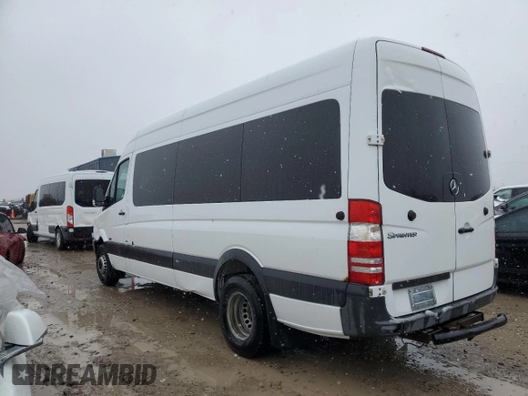 2011 Mercedes-Benz Sprinter with VIN WD3PF4CD0B5588033, listed as a Copart auction lot 45869255 with 241,977 mi miles and Salvage Title. Bid and sale history available at DreamBid. Image 2.