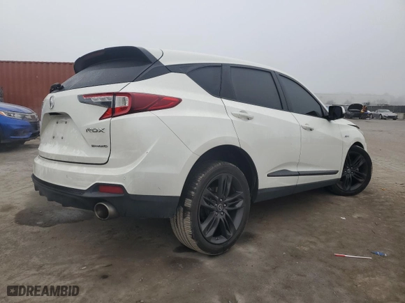 2019 Acura RDX w/A-Spec Pkg with VIN 5J8TC2H61KL021421, listed as a Copart auction lot 43527945 with 62,228 mi miles and Non Repairable. Bid and sale history available at carsss.com. Image 3.