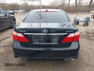 2010 Lexus LS 460 with VIN JTHBL5EF1A5093690, listed as a IAAI auction lot 41873176 with 125,809 mi miles. Bid and sale history available at carsss.com. Image 16.