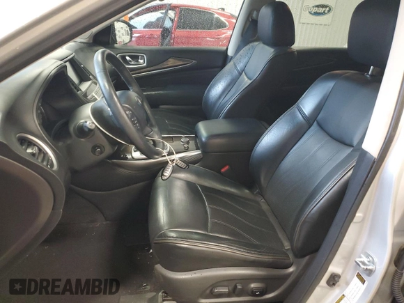2015 Infiniti QX60 with VIN 5N1AL0MN4FC524899, listed as a Copart auction lot 49629245 with 157,761 mi miles and Salvage Title. Bid and sale history available at carsss.com. Image 7.