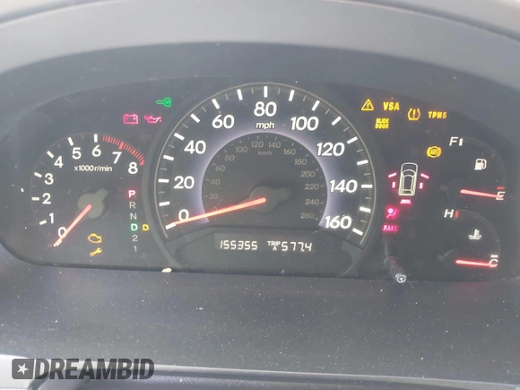 2008 Honda Odyssey EX-L with VIN 5FNRL38758B021134, listed as a IAAI auction lot 42097387 with 155,355 mi miles and . Bid and sale history available at DreamBid. Image 7.