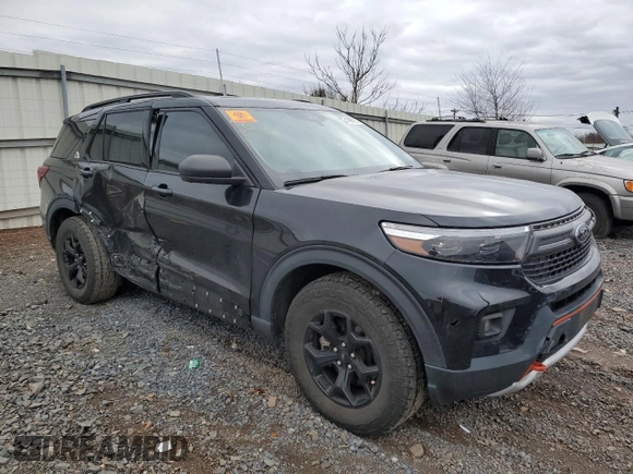 2022 Ford Explorer Timberline with VIN 1FMSK8JH1NGA75256, listed as a Copart auction lot 47880845 with 26,724 mi miles and Salvage Title. Bid and sale history available at carsss.com. Image 4.