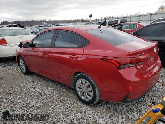 2019 Hyundai Accent SE with VIN 3KPC24A32KE072271, listed as a Copart auction lot 84085424 with 0 mi miles and Salvage Title. Bid and sale history available at carsss.com. Image 2.