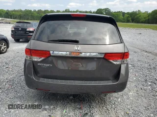 2017 Honda Odyssey EX-L with VIN 5FNRL5H62HB007324, listed as a Copart auction lot 54594405 with 160,638 mi miles and Clean Title. Bid and sale history available at DreamBid. Image 6.
