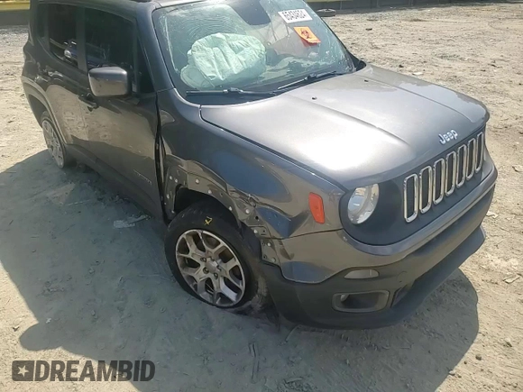 2017 Jeep Renegade Latitude z VIN ZACCJBBB9HPG29783, wystawiony jako Copart lot #65434624 z przebiegiem Nie podano mil oraz Szkody całkowita. Historia ofert i sprzedaży dostępna na DreamBid. Obrazek 12.