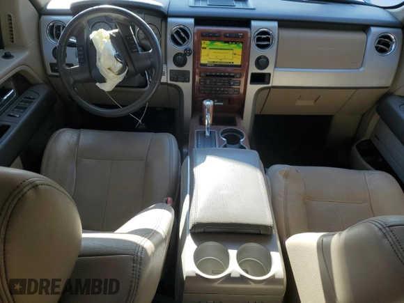 2010 Ford F-150 XL with VIN 1FTFW1EV2AFB04488, listed as a Copart auction lot 47861955 with 168,283 mi miles and Salvage Title. Bid and sale history available at carsss.com. Image 8.