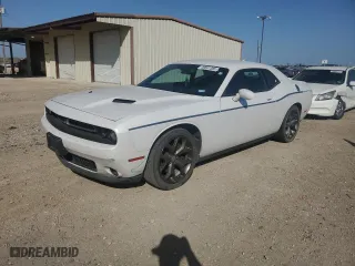 2015 Dodge Challenger SXT Plus with VIN 2C3CDZBG0FH713487, listed as a Copart auction lot 49501385 with 0 mi miles and Salvage Title. Bid and sale history available at carsss.com. Image 1.