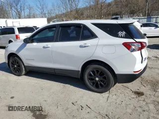 2020 Chevrolet Equinox LS z VIN 3GNAX5EV7LS680193, wystawiony jako Copart lot #45696045 z przebiegiem 66 042 mil mil oraz Szkoda całkowita • Salvage title. Historia ofert i sprzedaży dostępna na DreamBid. Obrazek 2.