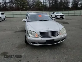 2004 Mercedes-Benz S-Class 4.3L with VIN WDBNG83J64A424124, listed as a Copart auction lot 85341024 with 0 mi miles and Non Repairable. Bid and sale history available at carsss.com. Image 11.