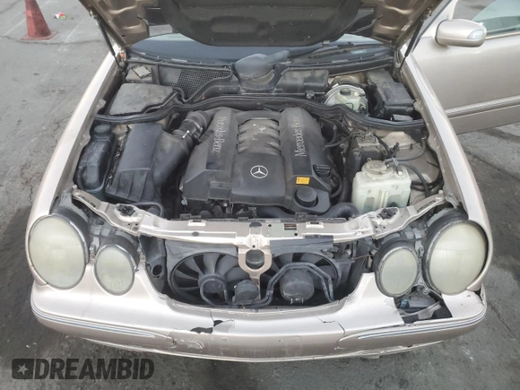 2001 Mercedes-Benz E-Class with VIN WDBJF70J31B293515, listed as a Copart auction lot 79318294 with 0 mi miles and Salvage Title. Bid and sale history available at carsss.com. Image 11.