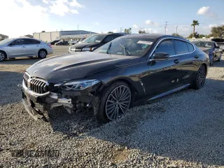 2021 BMW 8 Series M850i with VIN WBAGV8C00MCF81403, listed as a Copart auction lot 47322095 with Not Provided miles and Salvage Title. Bid and sale history available at DreamBid. Image 1.