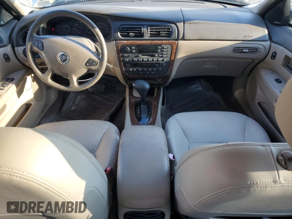 2002 Mercury Sable LS with VIN 1MEHM55S52A642482, listed as a Copart auction lot 83192774 with 153,414 mi miles and Salvage Title. Bid and sale history available at DreamBid. Image 8.
