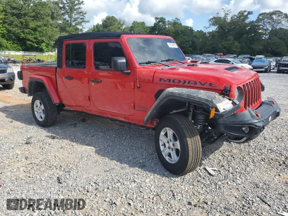 2022 Jeep Gladiator Mojave with VIN 1C6JJTEG0NL104137, listed as a Copart auction lot 59746925 with 46,162 mi miles and Salvage title. Bid and sale history available at DreamBid. Image 4.