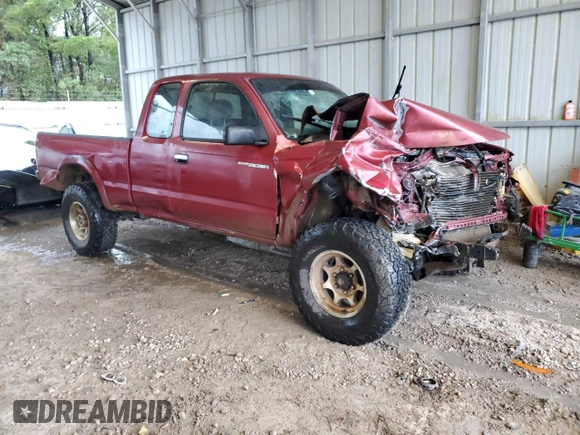1998 Toyota Tacoma with VIN 4TAWN72N8WZ050383, listed as a Copart auction lot 44351075 with 251,295 mi miles and Salvage Title. Bid and sale history available at DreamBid. Image 4.