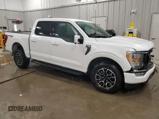 2022 Ford F-150 XL with VIN 1FTFW1E88NFC13599, listed as a Copart auction lot 44588515 with 73,197 mi miles and Salvage Title. Bid and sale history available at carsss.com. Image 4.