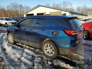 2022 Chevrolet Equinox LS with VIN 3GNAXSEVXNS237361, listed as a Copart auction lot 45090815 with 51,762 mi miles and Salvage Title. Bid and sale history available at carsss.com. Image 2.