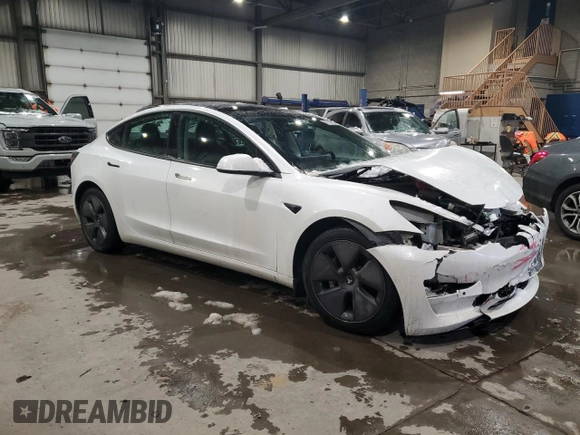 2021 Tesla Model 3 Standard Range Plus z VIN 5YJ3E1EA4MF988784, wystawiony jako Copart lot #88138765 z przebiegiem 62 438 mil mil oraz Szkody całkowita. Historia ofert i sprzedaży dostępna na DreamBid. Obrazek 4.