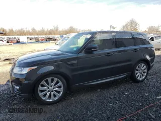2016 Land Rover Range Rover Sport V6 SE with VIN SALWG2PF6GA657359, listed as a Copart auction lot 46324575 with 0 mi miles and Salvage Title. Bid and sale history available at carsss.com. Image 1.