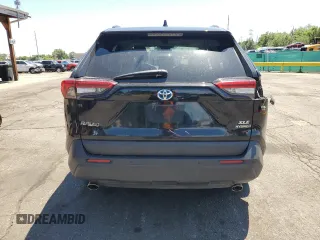 2021 Toyota RAV4 Hybrid LE with VIN 2T3B6RFVXMW028517, listed as a Copart auction lot 61558755 with 136,330 mi miles and Salvage title. Bid and sale history available at DreamBid. Image 6.