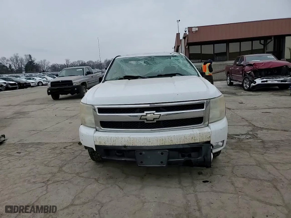 2007 Chevrolet Silverado 1500 LTZ with VIN 2GCEK13M571690962, listed as a Copart auction lot 88044285 with 204,980 mi miles and Salvage Title. Bid and sale history available at carsss.com. Image 10.