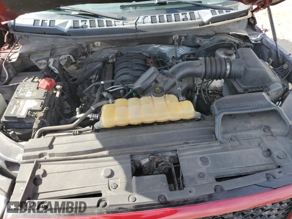 2018 Ford F-150 XL with VIN 1FTEW1E55JFA24677, listed as a Copart auction lot 49508155 with 119,616 mi miles and Salvage Title. Bid and sale history available at carsss.com. Image 11.