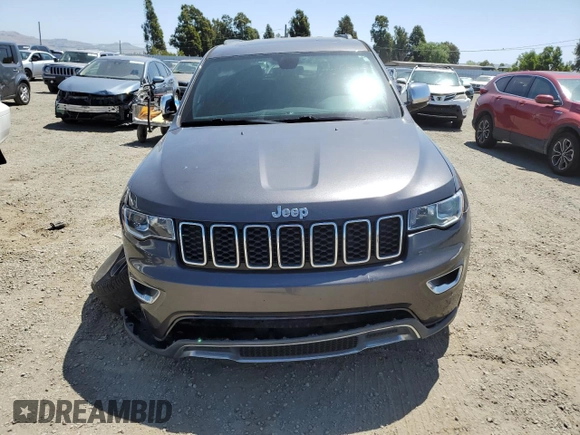 2017 Jeep Grand Cherokee Limited 75th Anniversary с VIN 1C4RJFBT1HC612636, выставлен на аукционе Copart как лот 58051845 с пробегом 38 302 миль миль и Списание • Salvage title. История ставок и продаж доступна на DreamBid. Изображение 5.