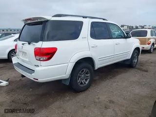 2006 Toyota Sequoia SR5 with VIN 5TDZT34A86S279237, listed as a IAAI auction lot 41804445 with 229,842 mi miles. Bid and sale history available at carsss.com. Image 4.