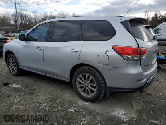 2013 Nissan Pathfinder S with VIN 5N1AR2MM3DC602085, listed as a Copart auction lot 46316765 with 0 mi miles and Clean Title. Bid and sale history available at carsss.com. Image 2.