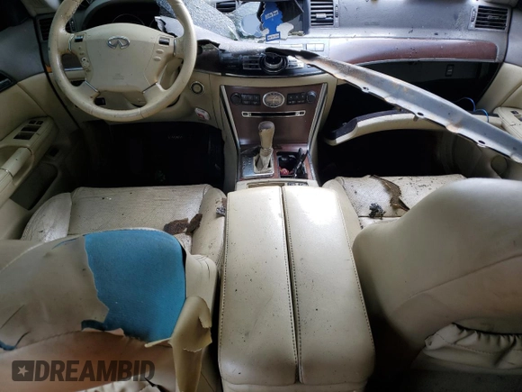 2008 Infiniti M with VIN JNKAY01E28M605521, listed as a Copart auction lot 69669794 with Not Provided miles and Non Repairable. Bid and sale history available at DreamBid. Image 8.