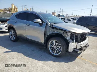 2025 Lexus NX 350h Premium with VIN 2T2GKCEZ3SC040255, listed as a Copart auction lot 61875955 with 2,888 mi miles and Salvage title. Bid and sale history available at DreamBid. Image 4.