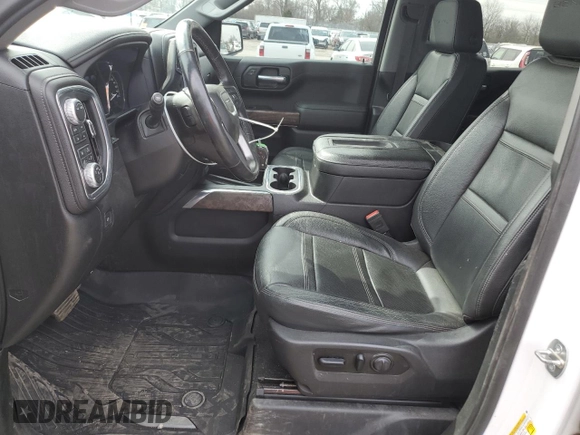2020 GMC Sierra 1500 Denali with VIN 1GTU9FELXLZ269071, listed as a Copart auction lot 50322795 with 101,455 mi miles and Salvage Title. Bid and sale history available at DreamBid. Image 7.