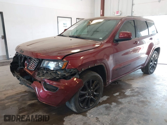 2018 Jeep Grand Cherokee Laredo with VIN 1C4RJFAG1JC152968, listed as a IAAI auction lot 42509667 with 108,319 mi miles and . Bid and sale history available at DreamBid. Image 17.