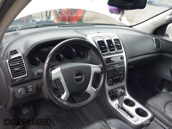 2011 GMC Acadia SLT1 with VIN 1GKKVRED3BJ387574, listed as a IAAI auction lot 42201813 with 158,832 mi miles and . Bid and sale history available at DreamBid. Image 13.