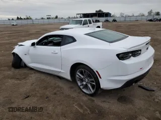 2021 Chevrolet Camaro 1LT with VIN 1G1FB1RS1M0110763, listed as a Copart auction lot 44863273 with 0 mi miles. Bid and sale history available at carsss.com. Image 2.