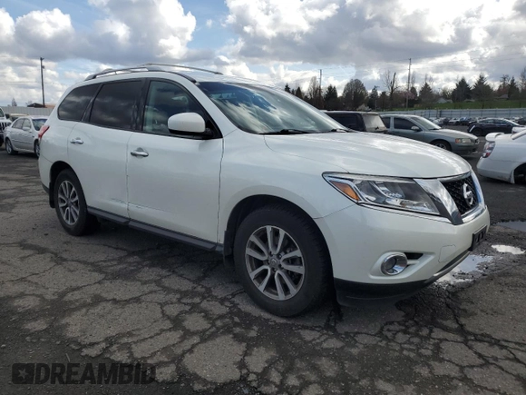 2015 Nissan Pathfinder Platinum with VIN 5N1AR2MM8FC656176, listed as a Copart auction lot 49462815 with 110,773 mi miles and Salvage title. Bid and sale history available at DreamBid. Image 4.