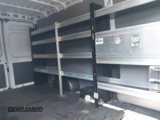2018 Ram ProMaster Cargo with VIN 3C6URVJG6JE109398, listed as a IAAI auction lot 41934307 with 129,308 mi miles. Bid and sale history available at carsss.com. Image 8.