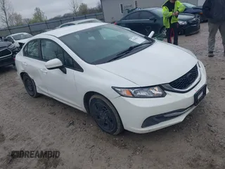 2014 Honda Civic LX z VIN 19XFB2F51EE042551, wystawiony jako IAAI lot #41966029 z przebiegiem 161 313 mil mil oraz . Historia ofert i sprzedaży dostępna na DreamBid. Obrazek 1.