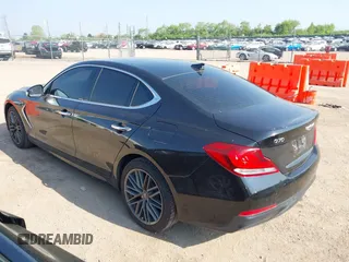 2019 Genesis G70 Advanced with VIN KMTG34LA7KU020325, listed as a IAAI auction lot 42257264 with 80,065 mi miles and . Bid and sale history available at DreamBid. Image 3.