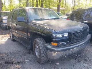 2003 Chevrolet Tahoe LT with VIN 1GNEC13Z63J251155, listed as a IAAI auction lot 42036158 with 1 mi miles. Bid and sale history available at carsss.com. Image 1.