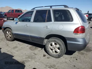 2005 Hyundai Santa Fe GLS with VIN KM8SC73D85U918453, listed as a Copart auction lot 46942725 with 186,275 mi miles and Salvage Title. Bid and sale history available at carsss.com. Image 2.