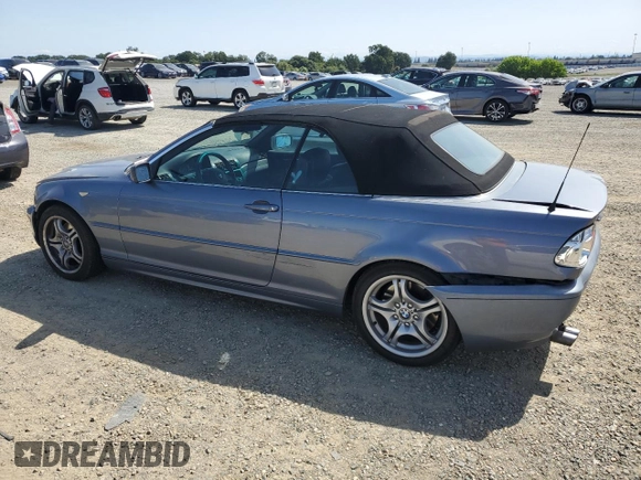 2004 BMW 3 Series 330Ci with VIN WBABW534X4PJ94968, listed as a Copart auction lot 57271985 with 210,414 mi miles and Salvage title. Bid and sale history available at DreamBid. Image 2.