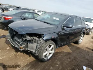 2012 Audi Q7 3.0T S line with VIN WA1DGAFE1CD006449, listed as a Copart auction lot 46405915 with 90,291 mi miles and Salvage Title. Bid and sale history available at carsss.com. Image 1.